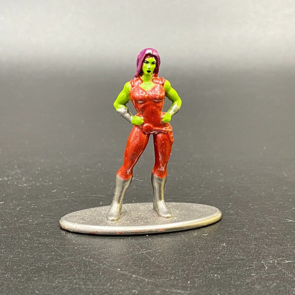 Nano Metalfigs Marvel Guardians of the Galaxy Gamora Die Cast Figure Jadatoys